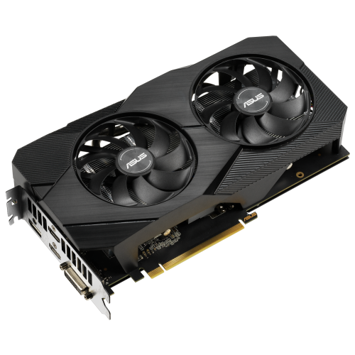 Photo Video Graphic Card Asus Dual GeForce RTX 2060 EVO 12288MB (DUAL-RTX2060-12G-EVO FR) Factory Recertified