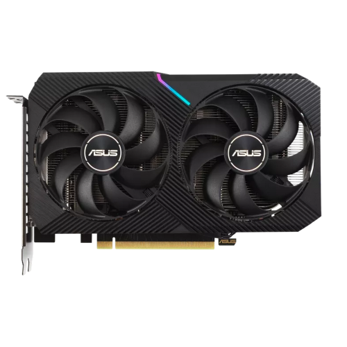Photo Video Graphic Card Asus Dual GeForce RTX 3050 OC 8192MB (DUAL-RTX3050-O8G FR) Factory Recertified