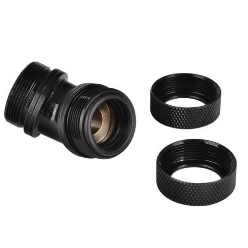 Купити Фітінг Thermaltake Pacific PETG Tube 45-Degree Dual Compression 16mm OD - Black (CL-W098-CA00BL-A) - ціна в Києві, Львові, Вінниці, Хмельницькому, Франківську, Україні | інтернет-магазин TELEMART.UA фото