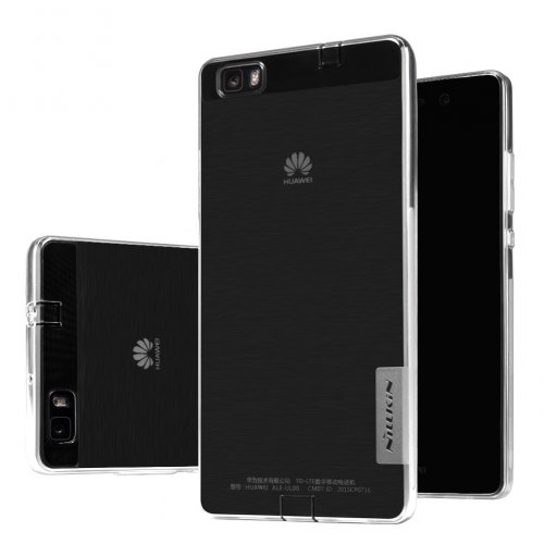 Купити Чохол Чехол Nillkin Nature TPU для Huawei P8 Lite White - ціна в Києві, Львові, Вінниці, Хмельницькому, Франківську, Україні | інтернет-магазин TELEMART.UA фото