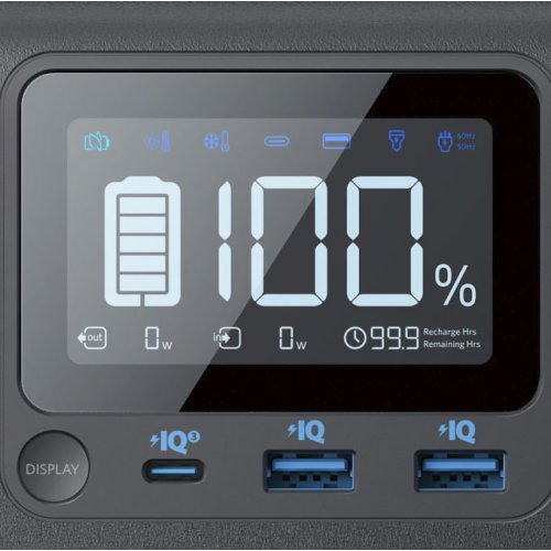 Зарядна станція Anker 521 200W 256Wh купити в Україні: Київ, Львів, Хмельницький, Тернопіль, Івано-Франківськ | Низька ціна, відгуки, характеристики від TELEMART фото