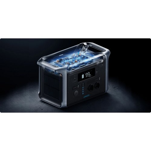 Зарядна станція Anker 757 1500W 1229Wh купити в Україні: Київ, Львів, Хмельницький, Тернопіль, Івано-Франківськ | Низька ціна, відгуки, характеристики від TELEMART фото