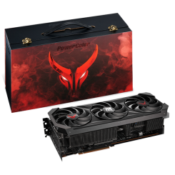 Фото Видеокарта PowerColor Radeon RX 7900 XTX Red Devil Limited Edition 24576MB (RX 7900 XTX 24G-E/OC/LIMITED)