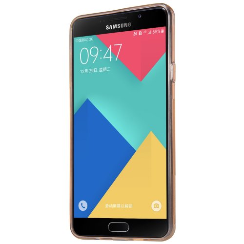 Чохол Чехол Nillkin Nature TPU для Samsung Galaxy A5 2016 Brown купити в Україні | Telemart фото