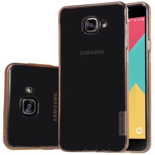 Чохол Чехол Nillkin Nature TPU для Samsung Galaxy A5 2016 Brown купити в Україні | Telemart фото