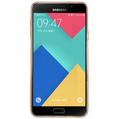 Чохол Чехол Nillkin Nature TPU для Samsung Galaxy A7 2016 Brown купити в Україні | Telemart фото