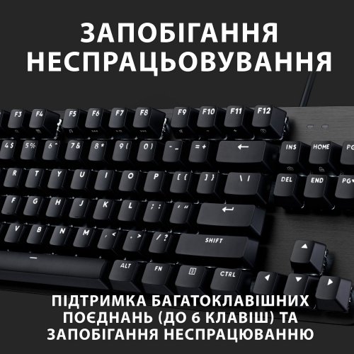 Фото Клавиатура Logitech G413 TKL SE (920-010446) Black