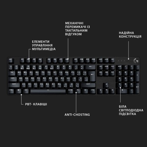 Photo Keyboard Logitech G413 SE (920-010437) Black