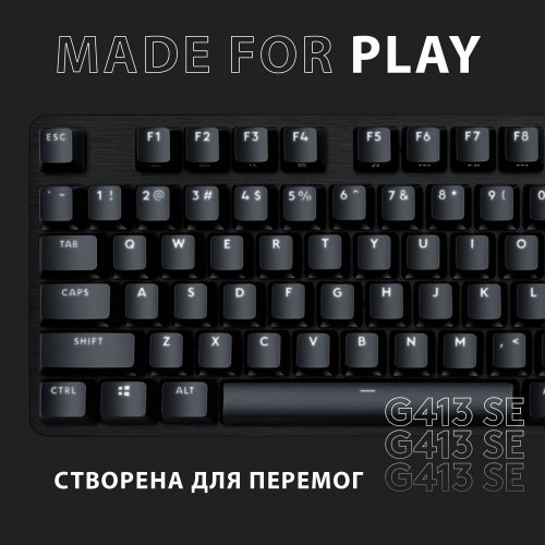 Photo Keyboard Logitech G413 SE (920-010437) Black