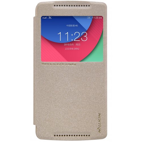 Чехол Чехол Nillkin Sparkle Series для Lenovo Vibe X3 Lite (A7010) Gold купить в Украине | Telemart фото
