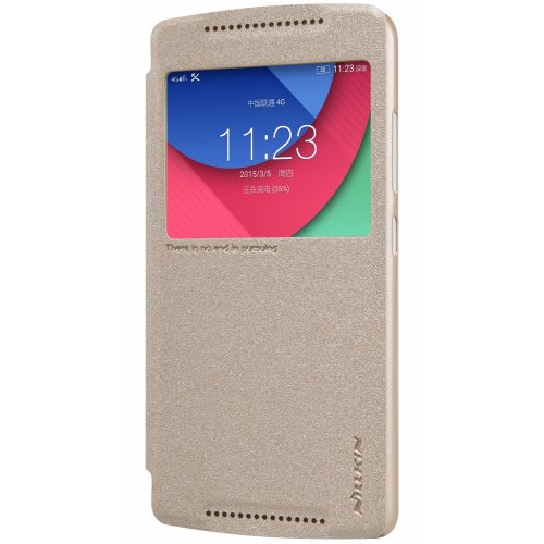 Чехол Чехол Nillkin Sparkle Series для Lenovo Vibe X3 Lite (A7010) Gold купить в Украине | Telemart фото