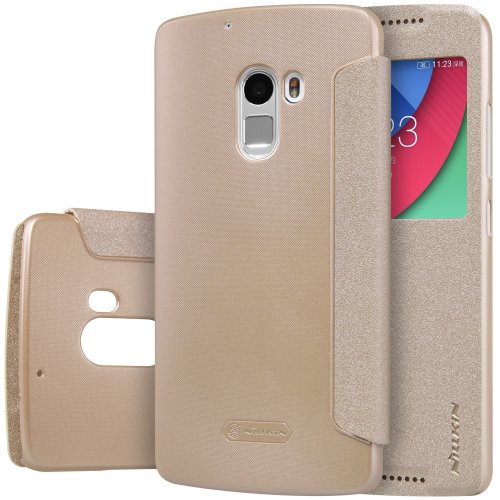 Чехол Чехол Nillkin Sparkle Series для Lenovo Vibe X3 Lite (A7010) Gold купить в Украине | Telemart фото