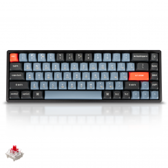 Фото Клавиатура Keychron K6 Pro 68 Key QMK RGB Gateron G PRO Red Hot-Swap WL (K6PJ1) Black