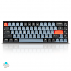 Фото Клавиатура Keychron K6 Pro 68 Key QMK RGB Gateron G PRO Blue Hot-Swap WL (K6PJ2) Black