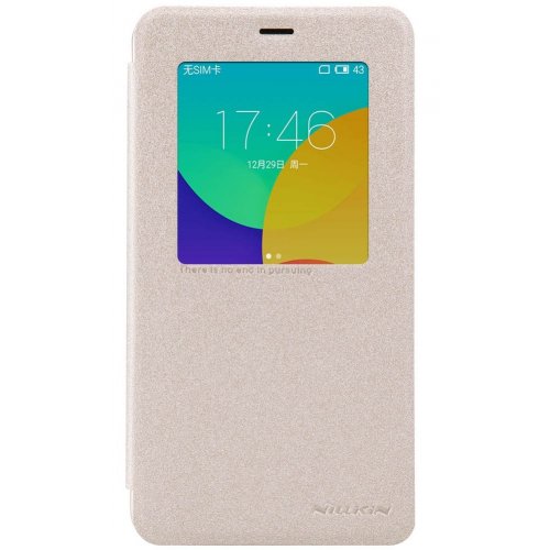 Купить Чехол Чехол Nillkin Sparkle Series для Meizu MX4 Pro Gold - цена в Харькове, Киеве, Днепре, Одессе
в интернет-магазине Telemart фото