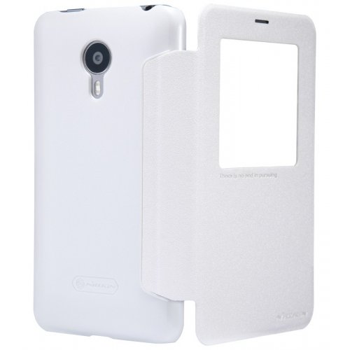 Купити Чохол Чехол Nillkin Sparkle Series для Meizu MX4 White - ціна в Києві, Львові, Вінниці, Хмельницькому, Франківську, Україні | інтернет-магазин TELEMART.UA фото