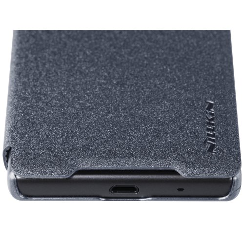 Купить Чехол Чехол Nillkin Sparkle Series для Xperia Z5 Compact Black - цена в Харькове, Киеве, Днепре, Одессе
в интернет-магазине Telemart фото
