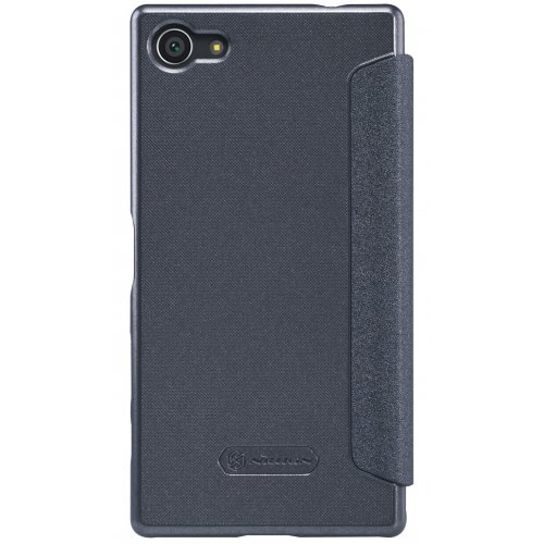 Купить Чехол Чехол Nillkin Sparkle Series для Xperia Z5 Compact Black - цена в Харькове, Киеве, Днепре, Одессе
в интернет-магазине Telemart фото