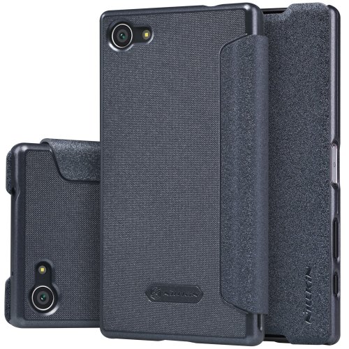 Купить Чехол Чехол Nillkin Sparkle Series для Xperia Z5 Compact Black - цена в Харькове, Киеве, Днепре, Одессе
в интернет-магазине Telemart фото