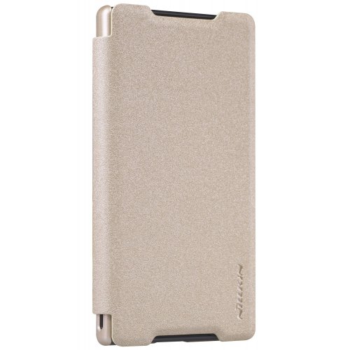 Купить Чехол Чехол Nillkin Sparkle Series для Xperia Z5 Compact Gold - цена в Харькове, Киеве, Днепре, Одессе
в интернет-магазине Telemart фото