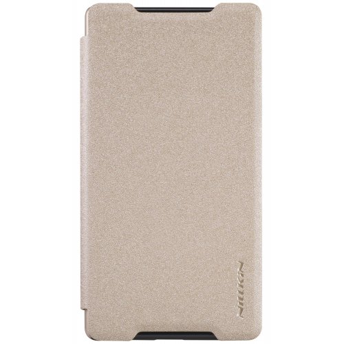 Купить Чехол Чехол Nillkin Sparkle Series для Xperia Z5 Compact Gold - цена в Харькове, Киеве, Днепре, Одессе
в интернет-магазине Telemart фото