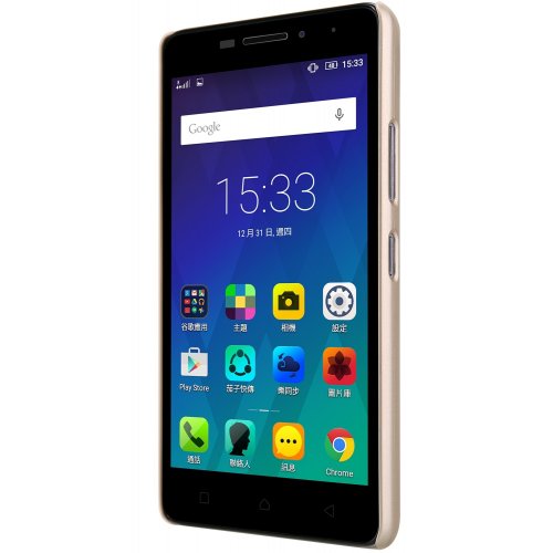 Чохол Чехол Nillkin Frosted Shield для Lenovo Vibe P1m Gold купити в Україні | Telemart фото