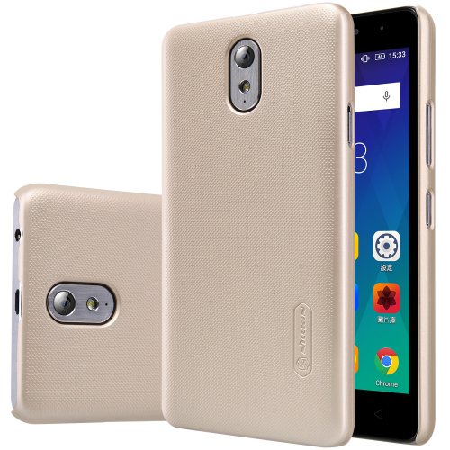 Чохол Чехол Nillkin Frosted Shield для Lenovo Vibe P1m Gold купити в Україні | Telemart фото