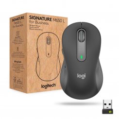 Мышка Logitech Signature M650 L Wireless for Business (910-006348) Graphite