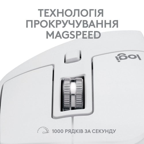 Купить Мышка Logitech MX Master 3S For Mac Performance Wireless (910-006572) Pale Gray - цена в Харькове, Киеве, Днепре, Одессе
в интернет-магазине Telemart фото