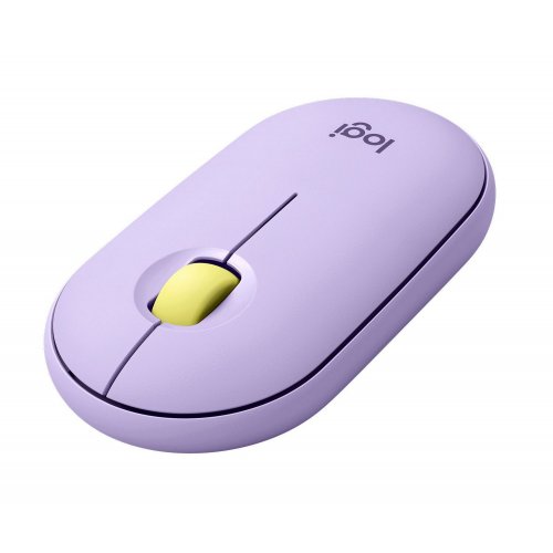 Купити Миша Logitech Pebble M350 Wireless (910-006752) Lavender Lemonade - ціна в Києві, Львові, Вінниці, Хмельницькому, Франківську, Україні | інтернет-магазин TELEMART.UA фото