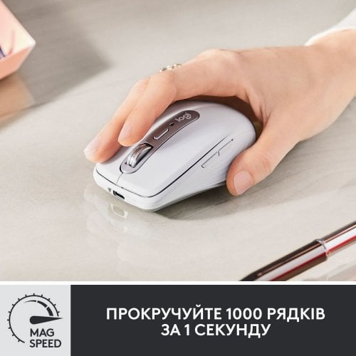 Купить Мышка Logitech MX Anywhere 3 for Business (910-006216) Pale Gray - цена в Харькове, Киеве, Днепре, Одессе
в интернет-магазине Telemart фото