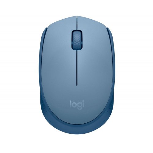 Купить Мышка Logitech M171 Wireless (910-006866) Blue Gray - цена в Харькове, Киеве, Днепре, Одессе
в интернет-магазине Telemart фото