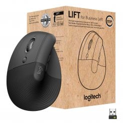 Мышка Logitech Lift Left Vertical Ergonomic (910-006495) Graphite/Black