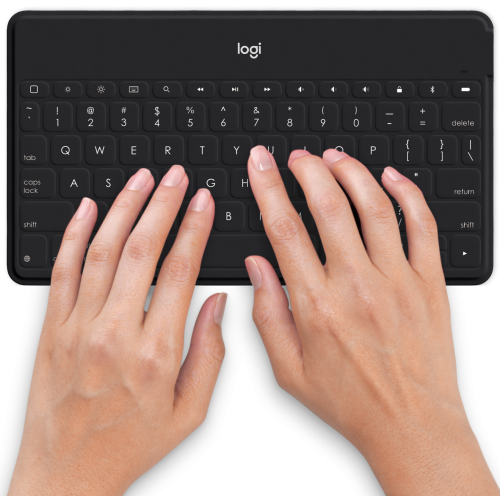 Клавиатура Logitech Keys-To-Go (920-010126) Black купить в Украине: Киев, Днепр, Харьков, Одесса  | Низкая цена, отзывы, характеристики от TELEMART фото