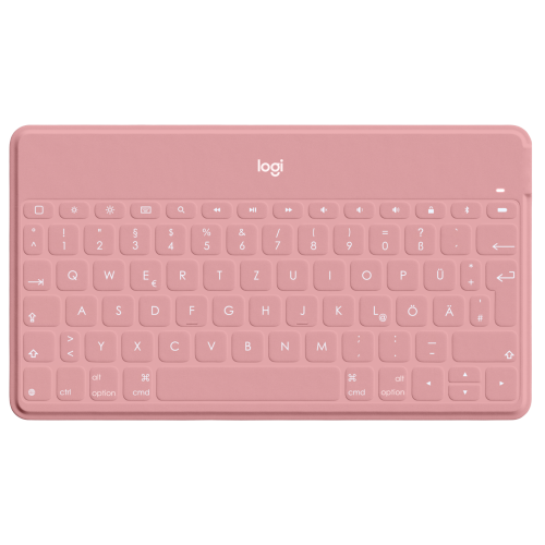 Logitech Keys To Go Portable Blush Pink