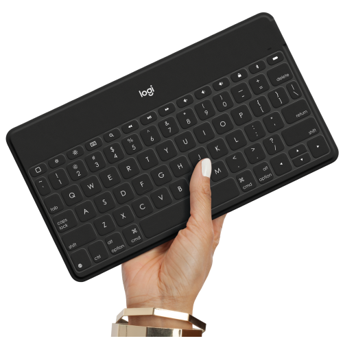 Клавиатура Logitech Keys-To-Go Portable (920-006710) Black купить в Украине: Киев, Днепр, Харьков, Одесса  | Низкая цена, отзывы, характеристики от TELEMART фото