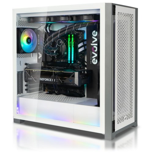 Продать Компьютер EVOLVE UltraPart Gold 3B (EVUP-G3BR790XN407TI-D532S1TWH) White по Trade-In интернет-магазине Телемарт - Киев, Днепр, Украина фото