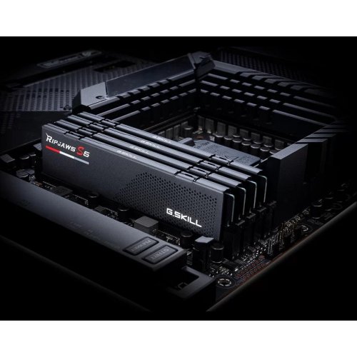 Photo RAM G.Skill DDR5 32GB (2x16GB) 6000Mhz Ripjaws S5 Black (F5-6000J3040F16GX2-RS5K)