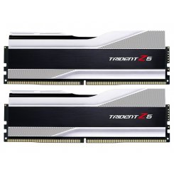 ОЗП G.Skill DDR5 32GB (2x16GB) 6000Mhz Trident Z5 Silver (F5-6000J4040F16GX2-TZ5S)