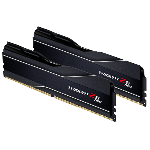 Photo RAM G.Skill DDR5 32GB (2x16GB) 6000Mhz Trident Z5 Neo (F5-6000J3038F16GX2-TZ5N)