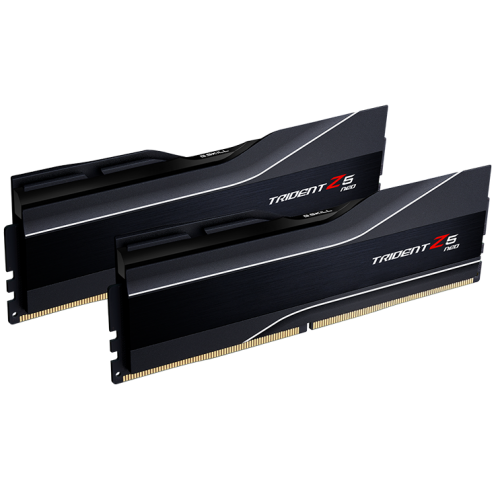 Photo RAM G.Skill DDR5 32GB (2x16GB) 6000Mhz Trident Z5 Neo (F5-6000J3038F16GX2-TZ5N)