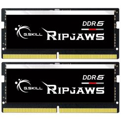 ОЗП G.Skill SODIMM DDR5 32GB (2x16GB) 4800Mhz Ripjaws (F5-4800S4039A16GX2-RS)