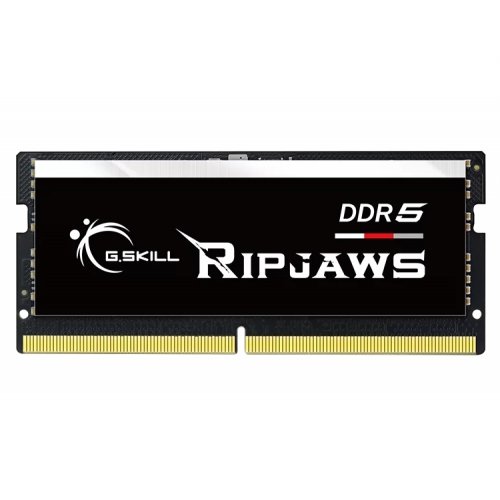 

G.Skill SODIMM DDR5 16GB 4800Mhz Ripjaws (F5-4800S3838A16GX1-RS)