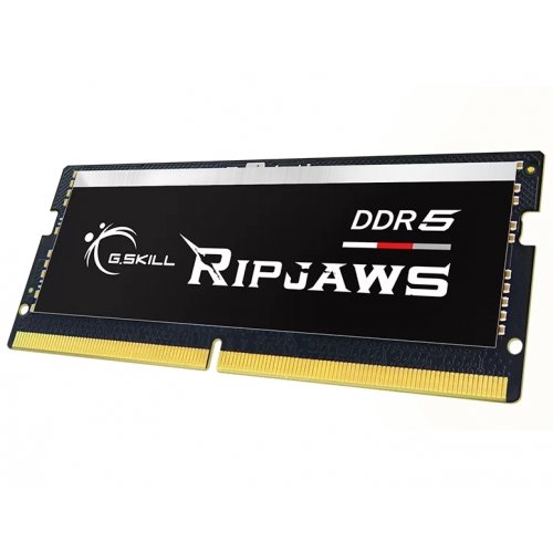 Продать ОЗУ G.Skill SODIMM DDR5 16GB 4800Mhz Ripjaws (F5-4800S3838A16GX1-RS) по Trade-In интернет-магазине Телемарт - Киев, Днепр, Украина фото