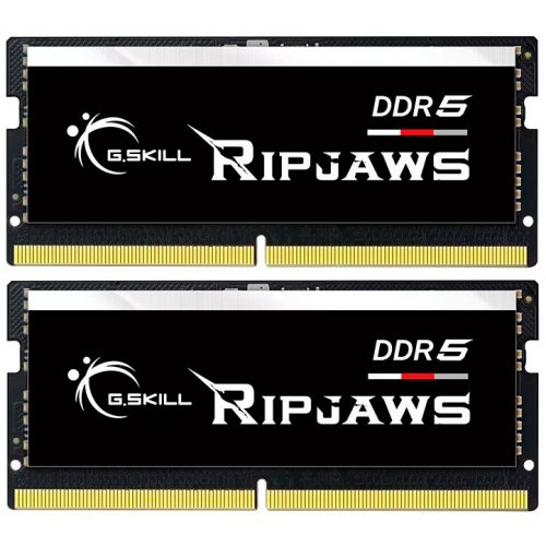 Продать ОЗУ G.Skill SODIMM DDR5 32GB (2x16GB) 4800Mhz Ripjaws (F5-4800S3838A16GX2-RS) по Trade-In интернет-магазине Телемарт - Киев, Днепр, Украина фото