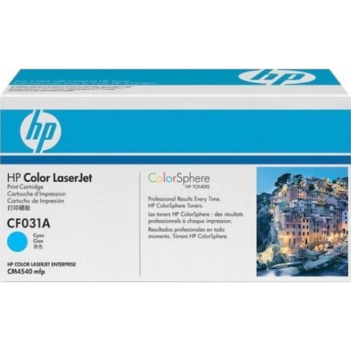 Картридж HP CF031A Cyan купити в Україні: Київ, Львів, Хмельницький, Тернопіль, Івано-Франківськ | Низька ціна, відгуки, характеристики від TELEMART фото
