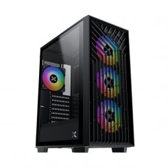Корпус Xigmatek LUX G Tempered Glass без БЖ (EN48687) Black