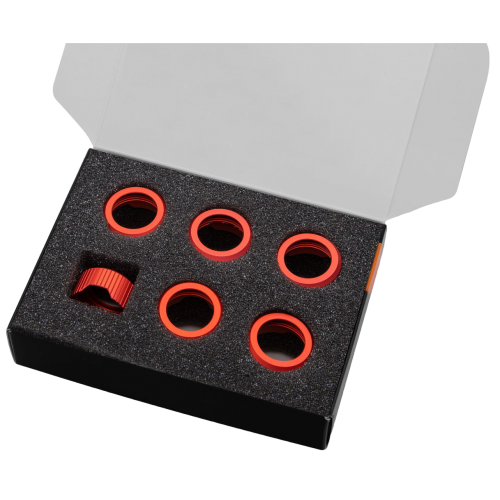 Купить Набор винтов EKWB EK-Quantum Torque Compression Ring 6-Pack HDC 16 - Red (3831109836132) - цена в Харькове, Киеве, Днепре, Одессе
в интернет-магазине Telemart фото