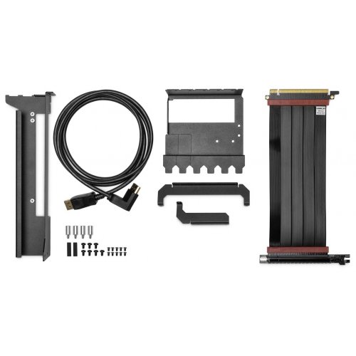 Купить Держатель для видеокарты EKWB EK-Loop Vertical GPU Holder EVO - Gen4 Riser (shifted) (3831109892084) - цена в Харькове, Киеве, Днепре, Одессе
в интернет-магазине Telemart фото