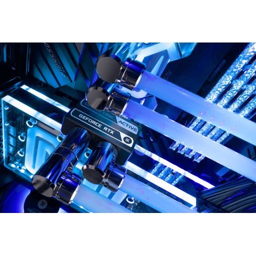 Купить Держатель для видеокарты EKWB EK-Loop Vertical GPU Holder EVO - Gen4 Riser (shifted) (3831109892084) - цена в Харькове, Киеве, Днепре, Одессе
в интернет-магазине Telemart фото